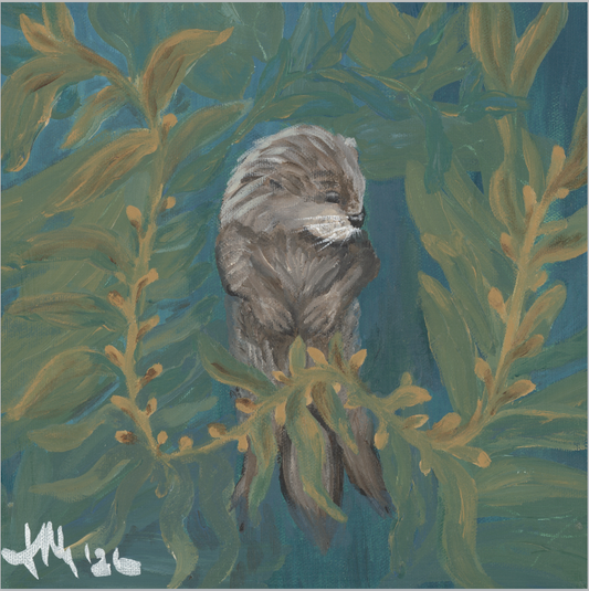 Serenity in the Currents (Sea Otter)