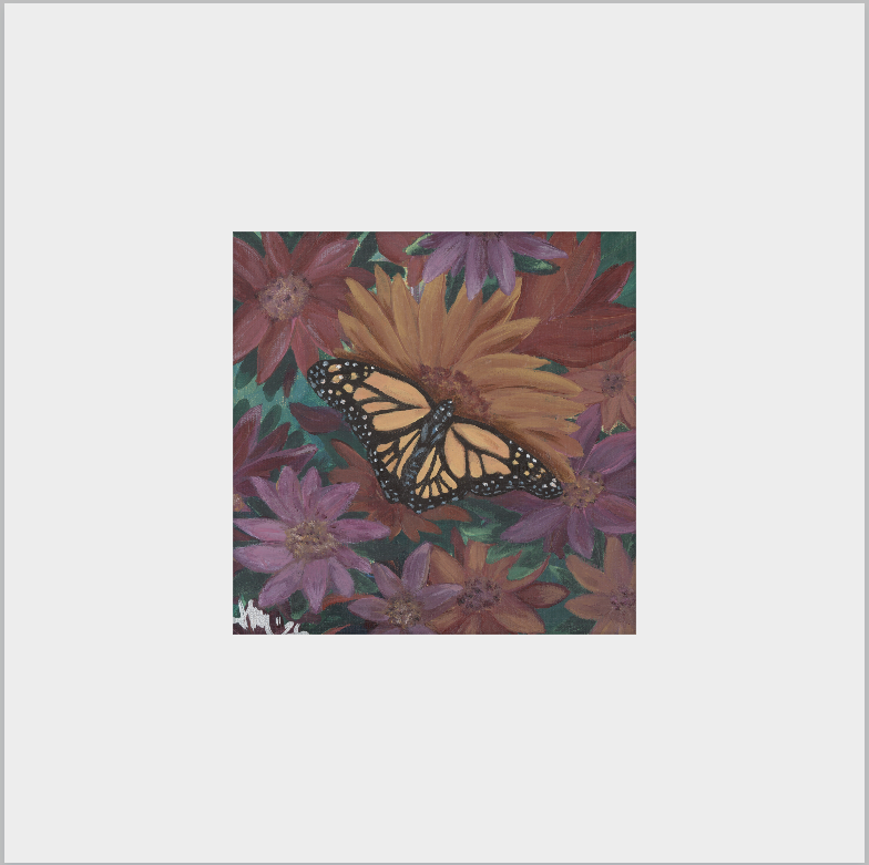 The Harmony of Bloom (Monarch Butterfly)