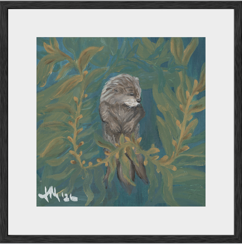 Serenity in the Currents (Sea Otter)