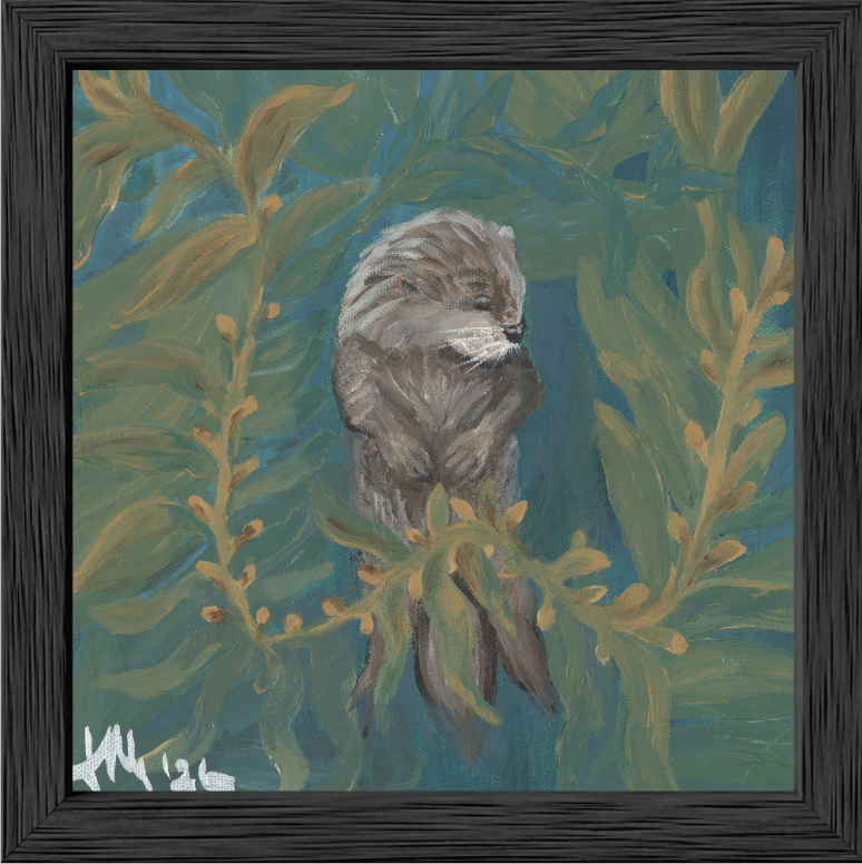Serenity in the Currents (Sea Otter)