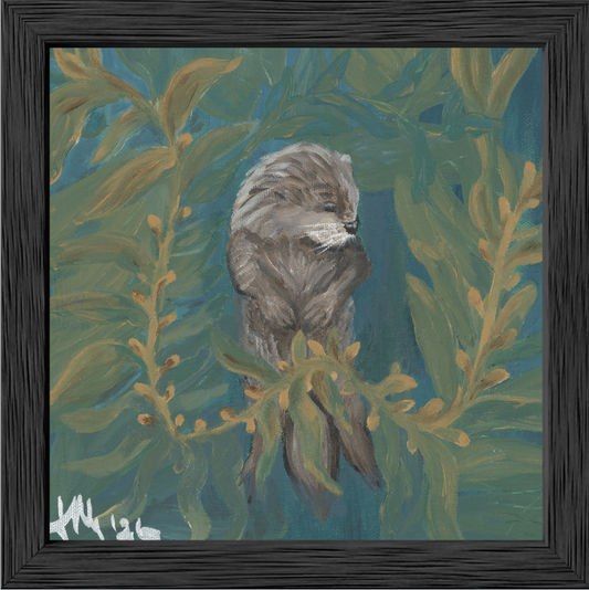 Serenity in the Currents (Sea Otter)