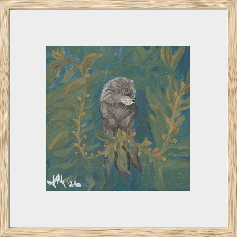 Serenity in the Currents (Sea Otter)