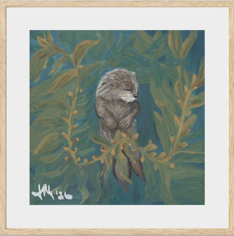 Serenity in the Currents (Sea Otter)