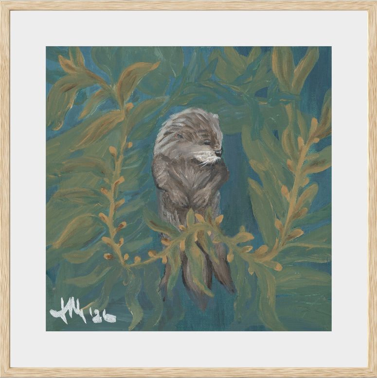 Serenity in the Currents (Sea Otter)