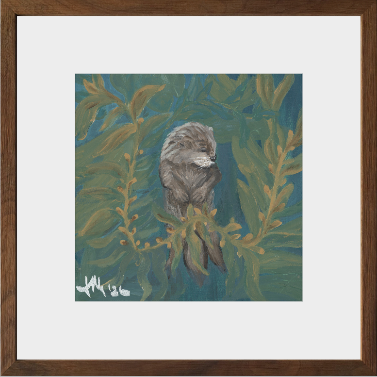 Serenity in the Currents (Sea Otter)