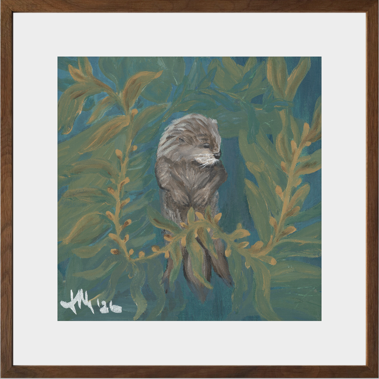 Serenity in the Currents (Sea Otter)