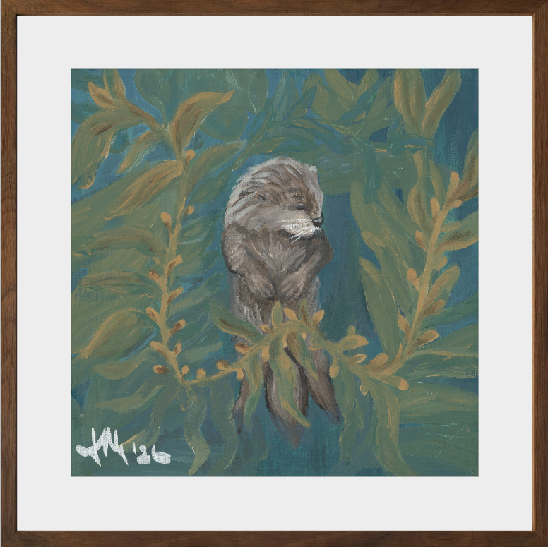 Serenity in the Currents (Sea Otter)