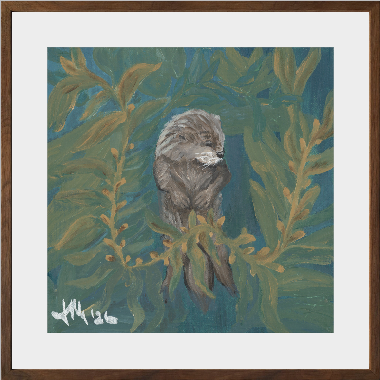 Serenity in the Currents (Sea Otter)