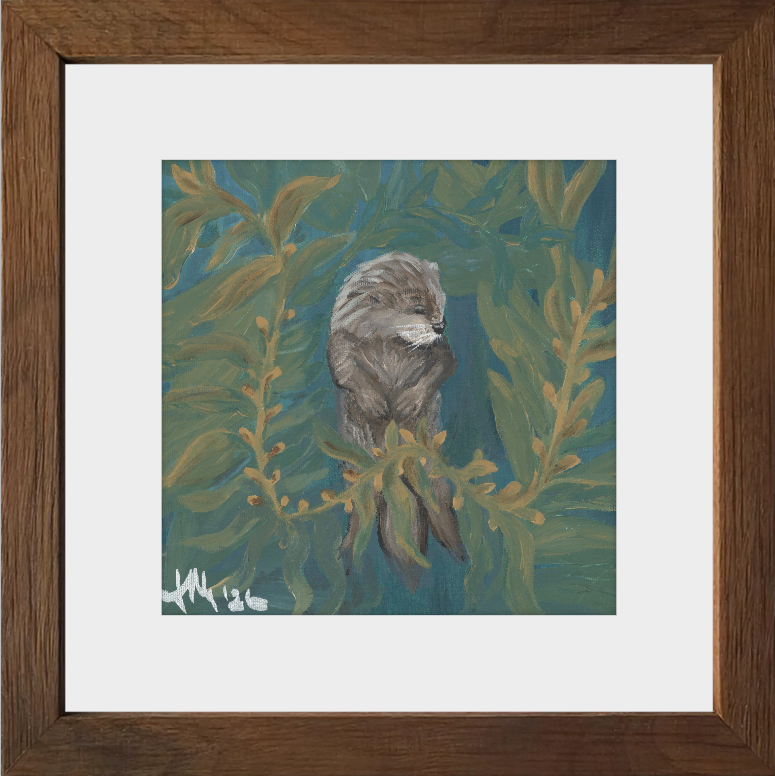 Serenity in the Currents (Sea Otter)