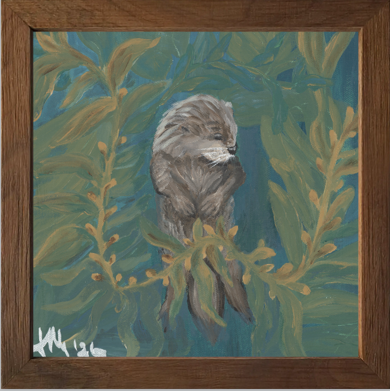 Serenity in the Currents (Sea Otter)