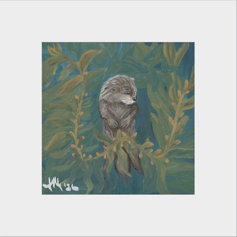 Serenity in the Currents (Sea Otter)