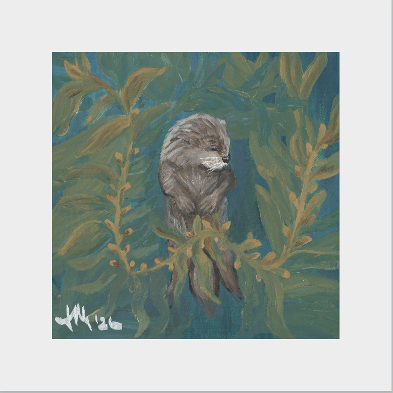 Serenity in the Currents (Sea Otter)