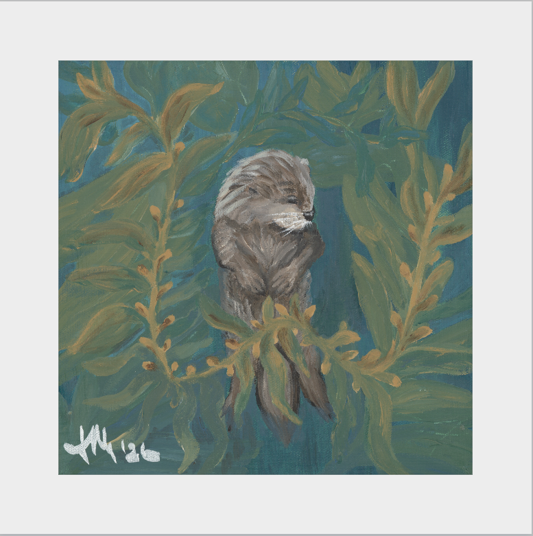 Serenity in the Currents (Sea Otter)