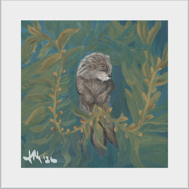 Serenity in the Currents (Sea Otter)