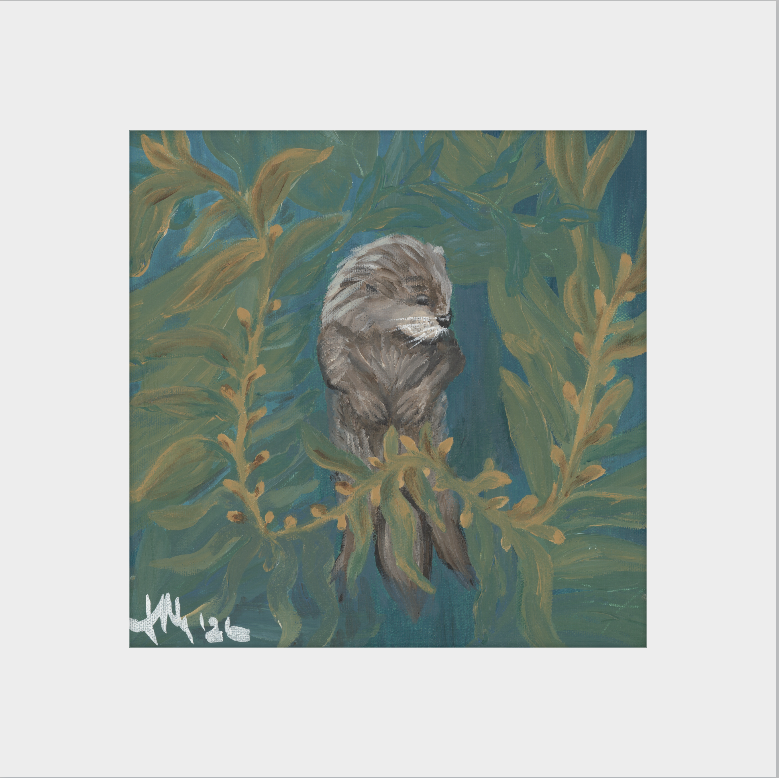 Serenity in the Currents (Sea Otter)
